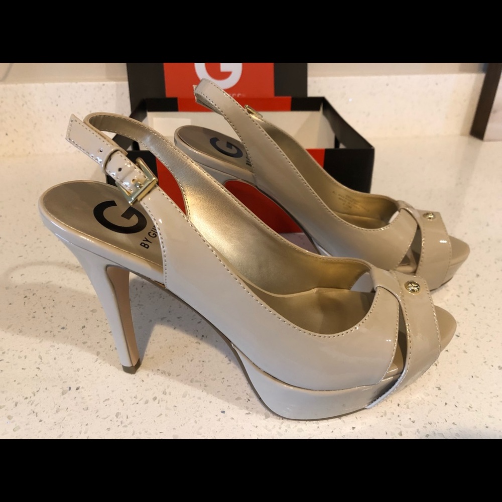 G by Guess nude heels